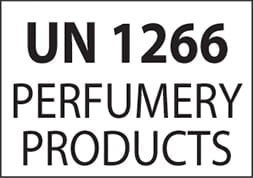 Etiquette IATA UN 1266 perfumery products
