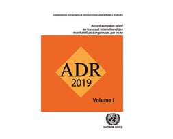 Ouvrage ADR 2019 en 2 volumes + arrêté TMD